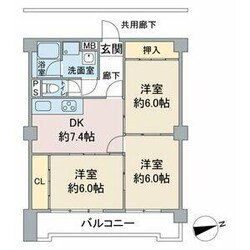 新日半田住吉ビルの物件間取画像